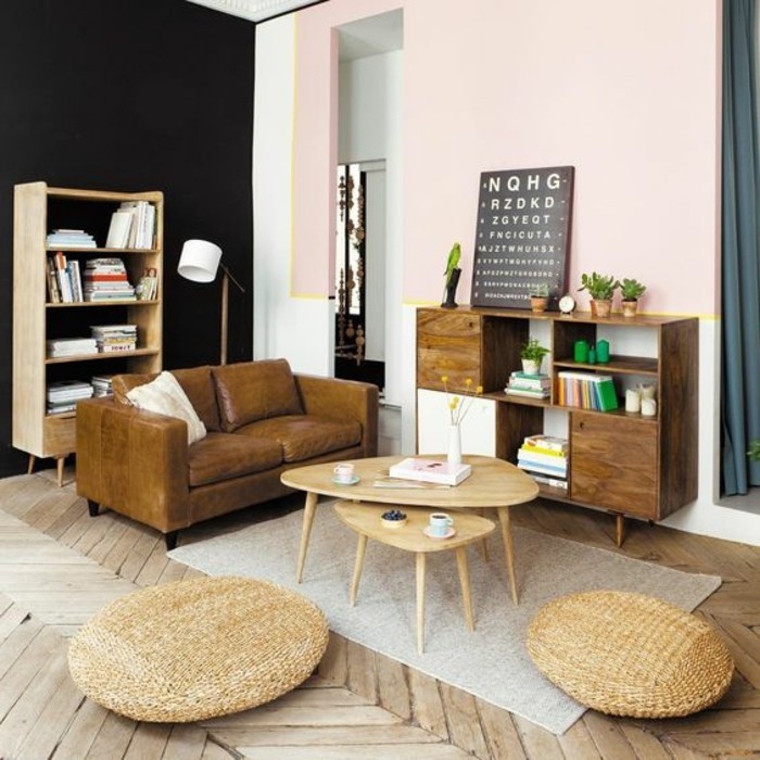 salon-avec-parquet-clair-meubles-de-salon-modernes-mur-noir-salon-quel-couleur-pour-le-salon