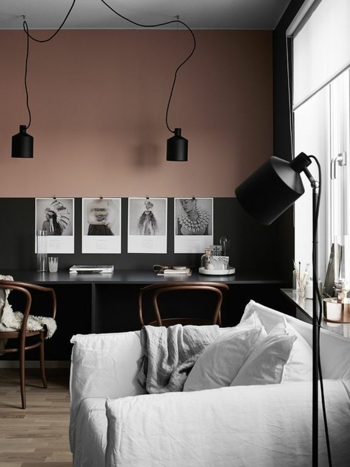 Nos Astuces En Photos Pour Peindre Une Pi ce En Deux Couleurs Nos Astuces En Photos Pour Peindre Une Pi ce En Deux Couleurs