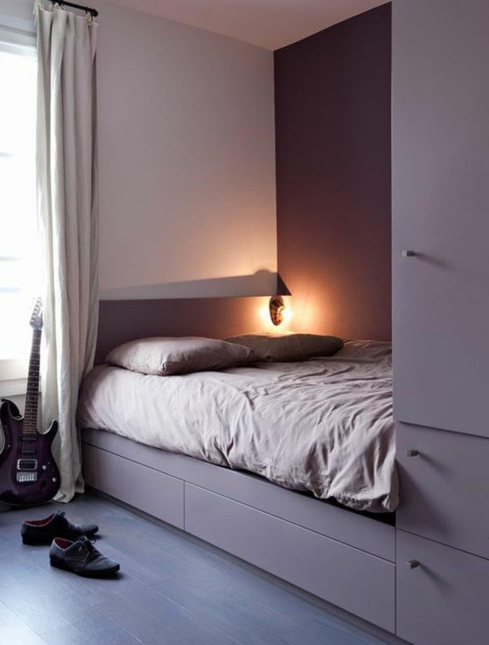 1-jolie-chambre-adulte-avec-lit-adulte-pas-cher-lit-avec-tiroir-de-rangement-en-bois-gris