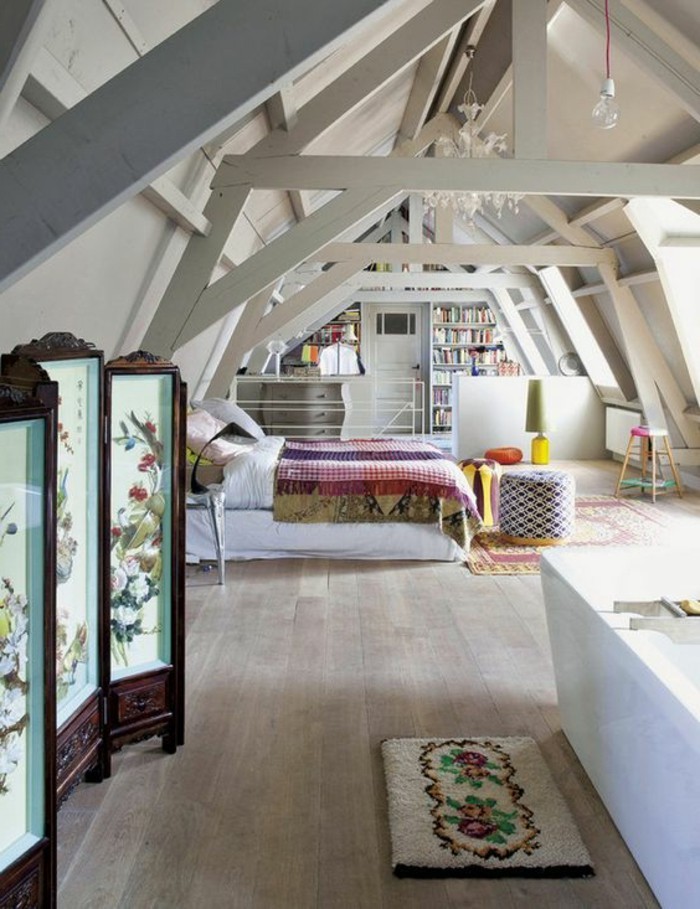 1-la-plus-belle-chambre-mansardée-chambres-dans-les-combles-meubles-scandinaves