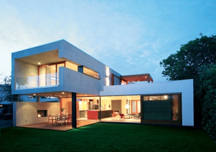 chalet-toit-plat-modele-maison-moderne