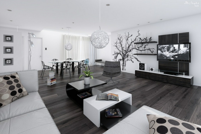 chambre-noire-et-blanche-décoration-chambre-adulte-deco-chambre-noir-et-blanc