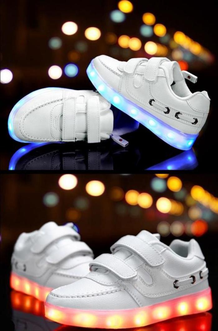 chaussures-lumineuses-lumières-led-rechargeables
