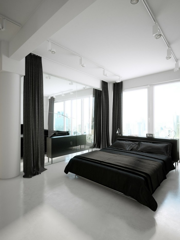 Chambre noire et blanche - signification des couleurs et ...