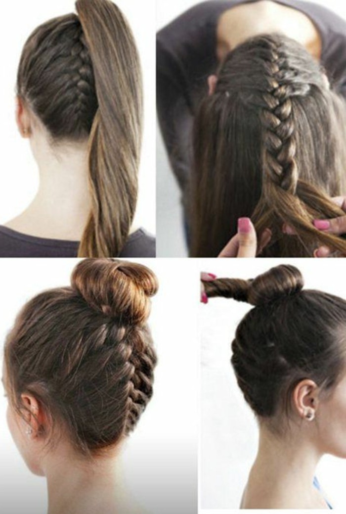 Une Coiffure Simple Et Rapide 56 Variantes En Photos Et