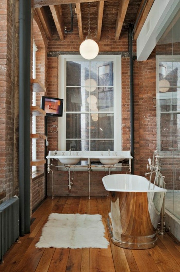 salle-de-bain-avec-plaquette-de-parement-brique-rouge-habillage-mural-salle-de-bain-resized