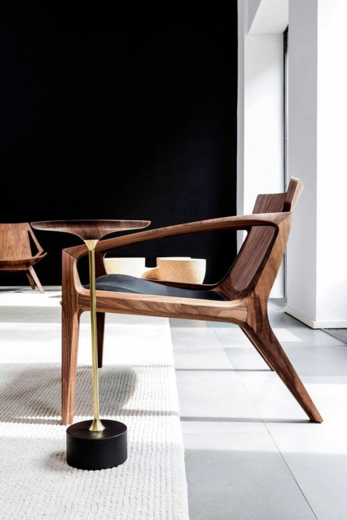 00-joli-design-minimaliste-table-d-appoint-en-bois-foncé-ikea-pas-cher-salon-mur-noir