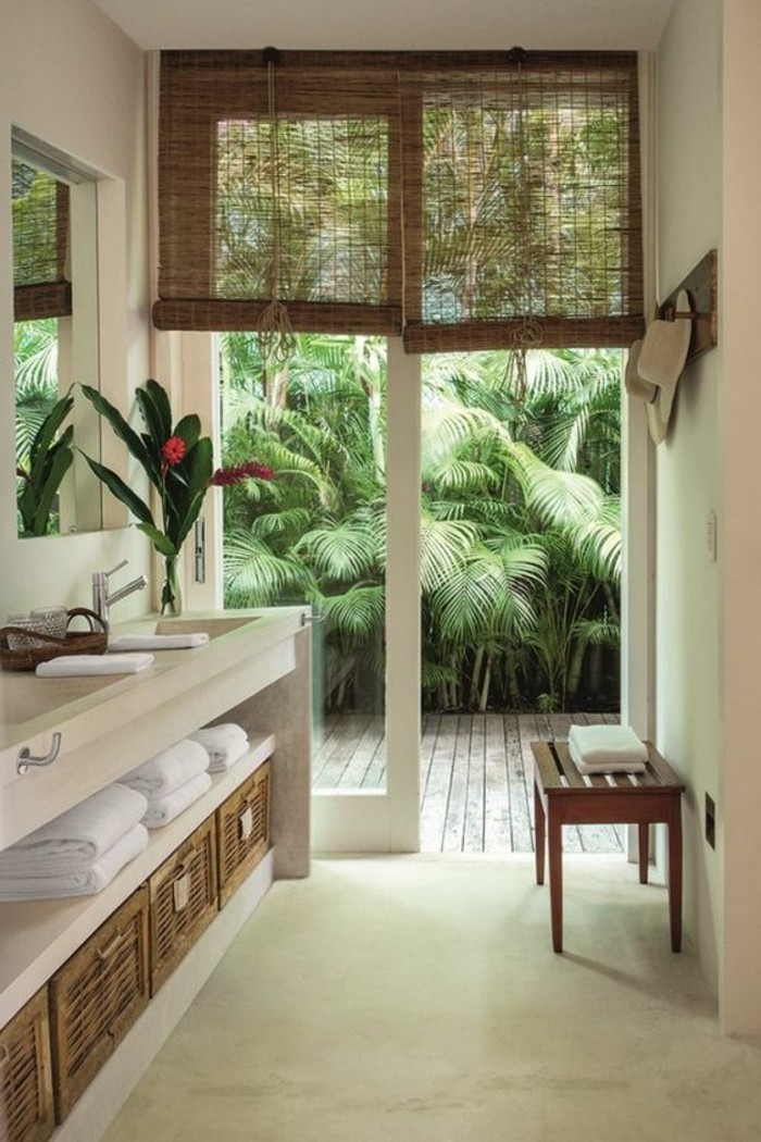 1-deco-salle-de-bain-zen-sol-beton-ciré-fleurs-d-interieur-sol-en-beton-beige