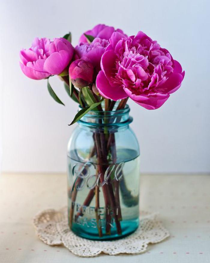 bouquet-de-pivoines-décoration-simple-et-belle