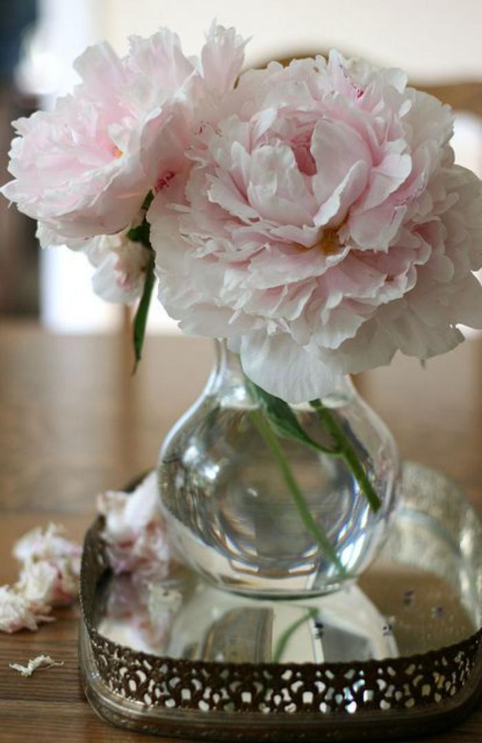 bouquet-de-pivoines-décorer-avec-des-fleurs-fraîches