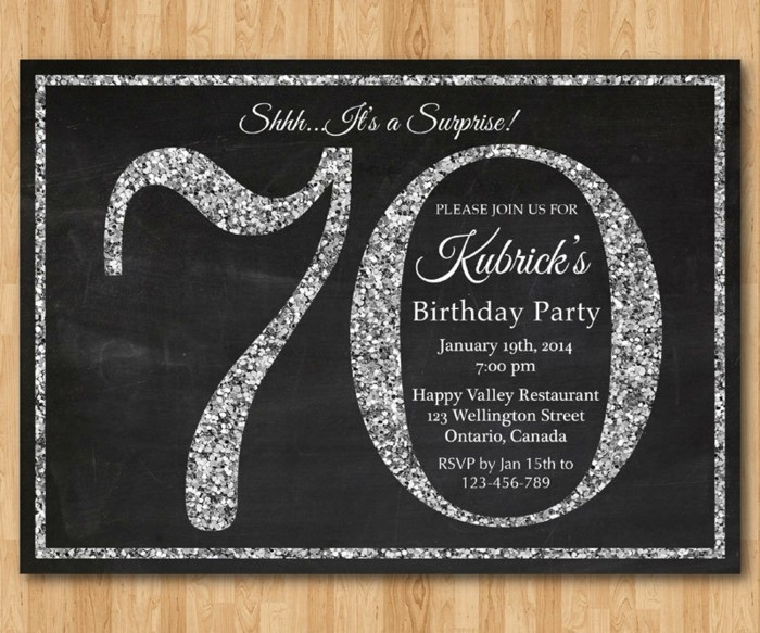 Carte d'invitation anniversaire – les variantes les plus originaux!