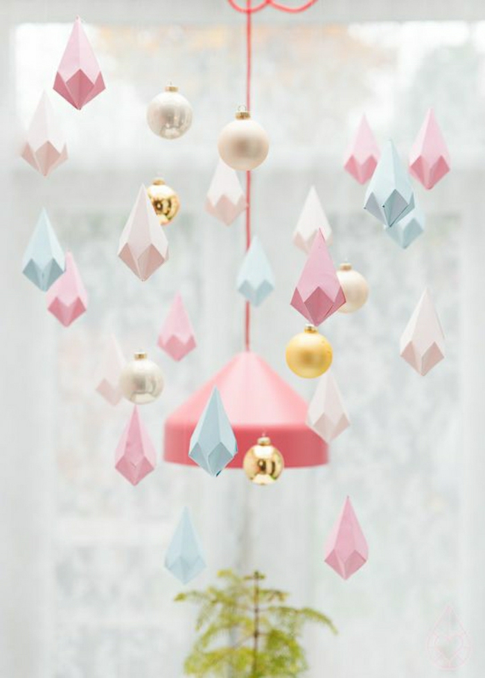 décoration-en-origami-coloré-origami-debutant-comment-faire-un-origami