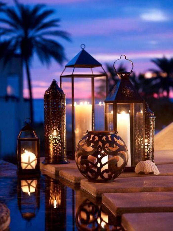 lanterne-bougie-déco-romantique-pour-l'extérieur