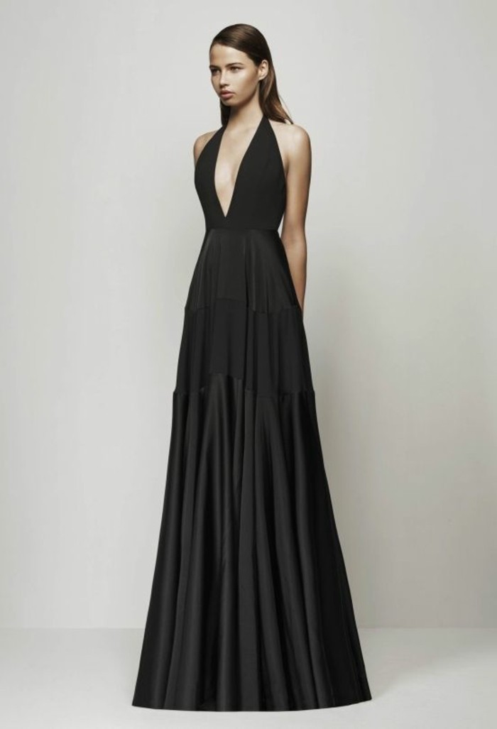 robe-longue-élégante-robe-de-soirée-noire-pas-cher-tenue-ceremonie-femme