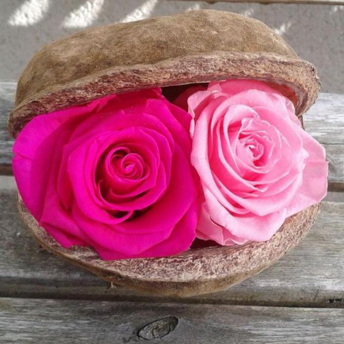 rose-stabilisée-deux-jolies-roses-éternelles-pour-la-déco-de-table