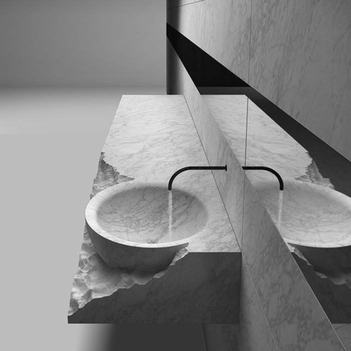 salle-de-bain-enbeton-gris-salle-de-bain-grise-modele-de-salle-de-bain-à-l-italienne