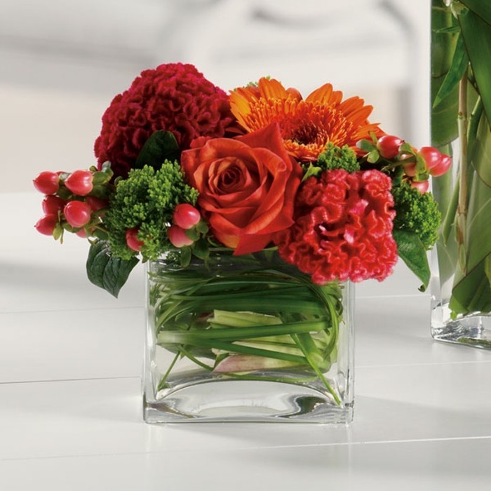 bouquet-table-mariage-centre-de-table-orchidée-verre-de-glace