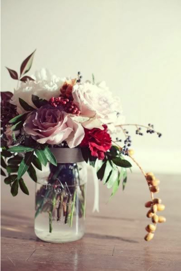 bouquet-table-mariage-centre-de-table-orchidée-voir-idée-magnifique