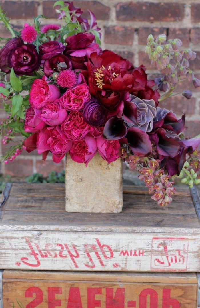 décoration-centre-de-table-florale-déco-vase