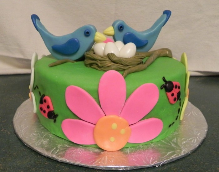 formidable-gâteau-anniversaire-enfants-une-idée-oiseaux