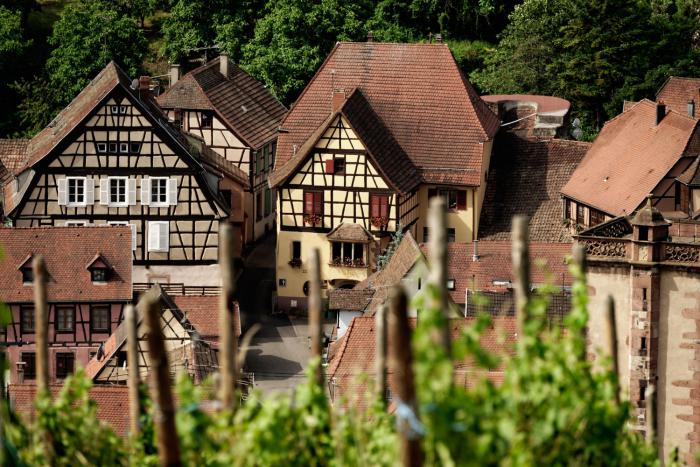 la-route-des-vins-d'Alsace-hôtel-de-charme-à-Ribeauvillé