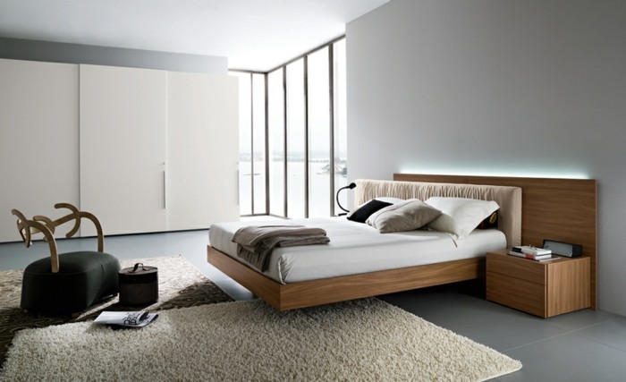 moderne-chambre-gris-superbe-tete-de-lit-enfant-tête-de-lit-ikea
