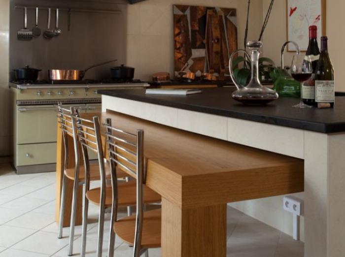 63 modèles originaux de table gain de place! archzine.fr Cuisine table de Ilot Créatif