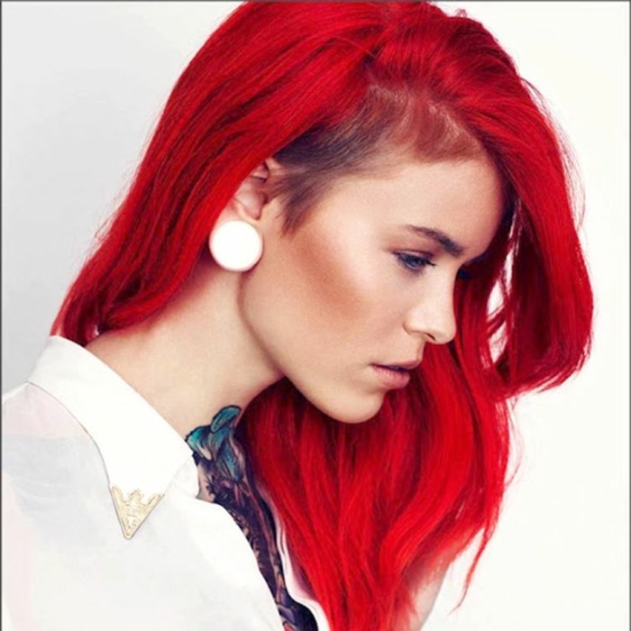 couleur-cheveux-rouge-cerise-originale-cheveux-maquillage-tendances