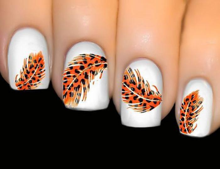 déco-ongles-originale-stickers-ongles-plumes-léopard