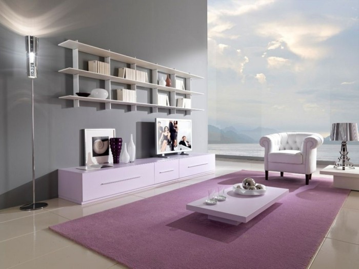 idée-géniale-comment-aménager-un-petit-salon-décor-en-rose-style-glamour-simple