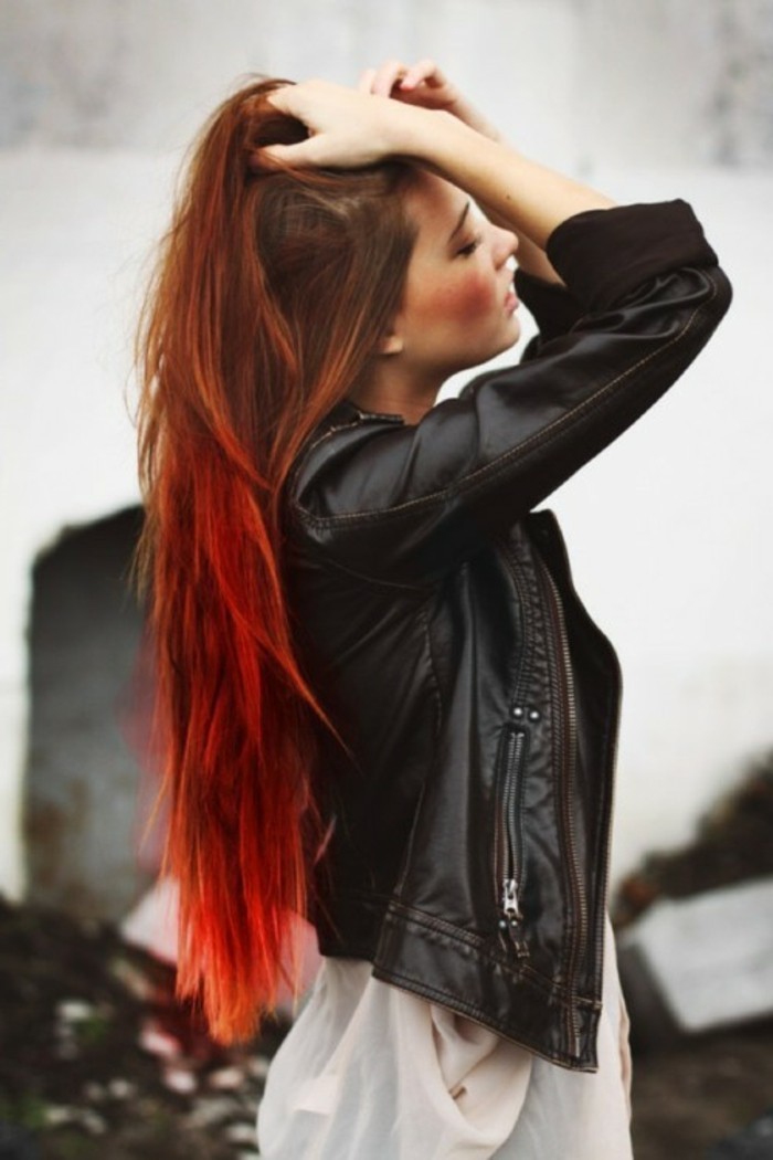 magnétique-couleur-de-cheveux-brun-rouge-ombré