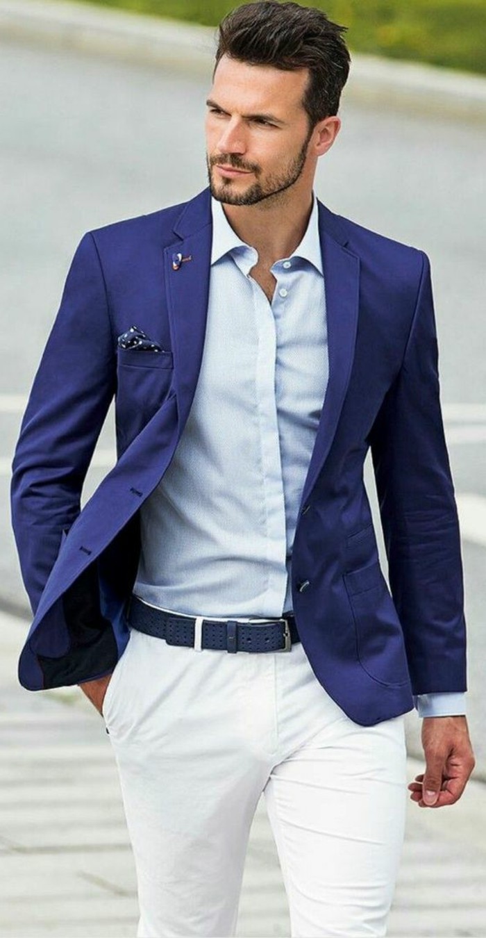 élégante-tenue-invité-mariage-costume-homme-moderne-en-bleu-et-blanc