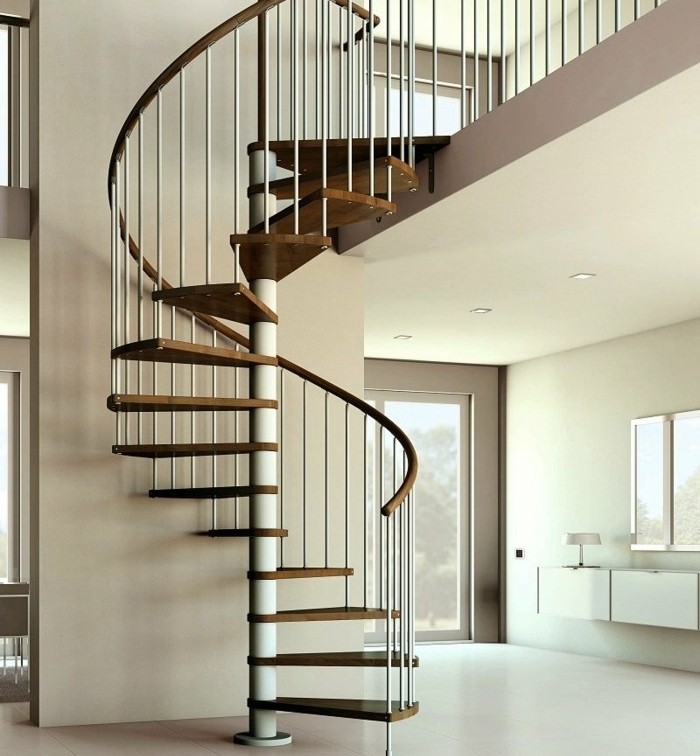 escalier-moderne-escalier-design-élégant
