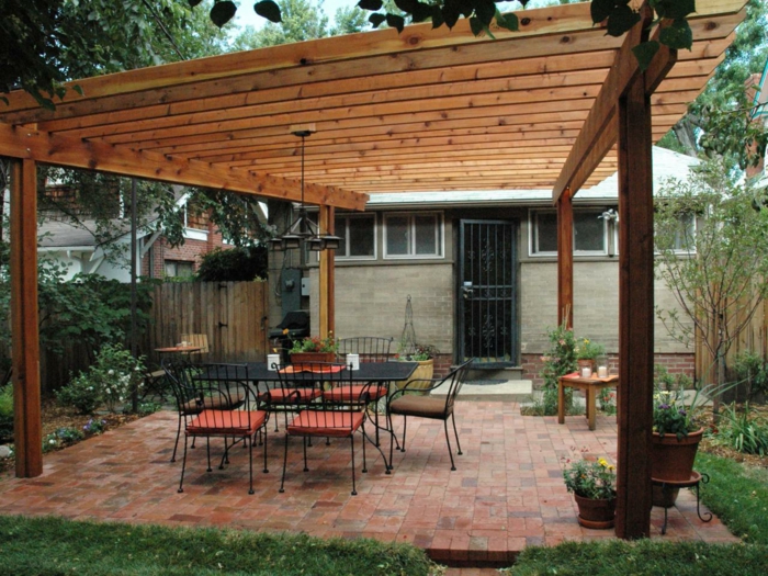 Pergola moderne 99 idées inspirantes Véranda Créatif Moderne