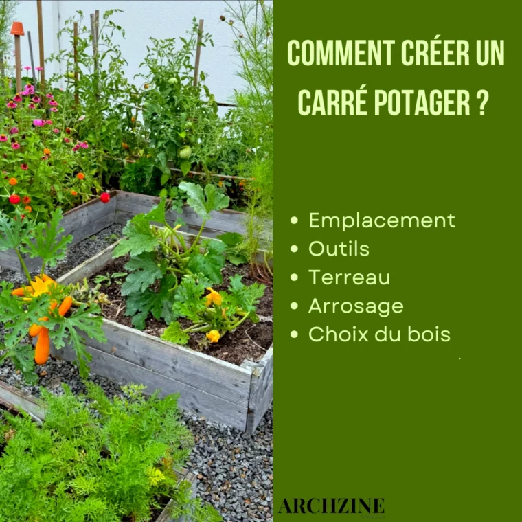 comment creer un carre potager illustration archizine