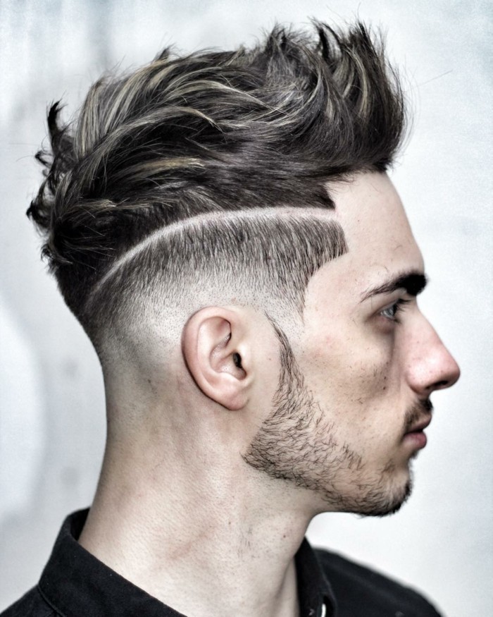 coupe-de-cheveux-homme-dégradé-coiffure-homme-tendance