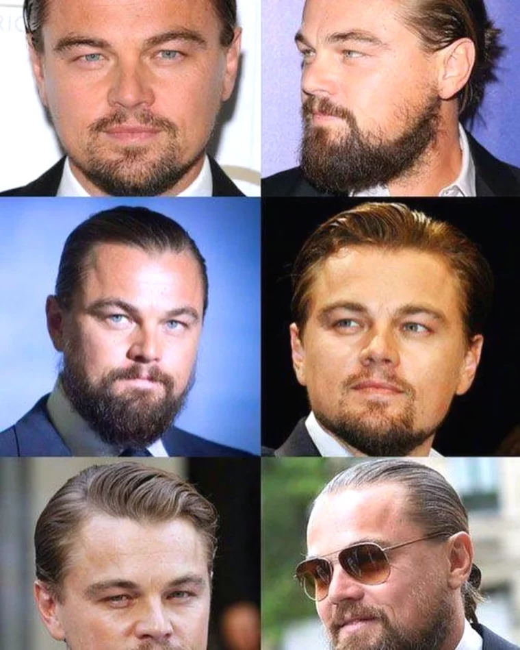 differentes styles de barbe tendance leonardo di caprio