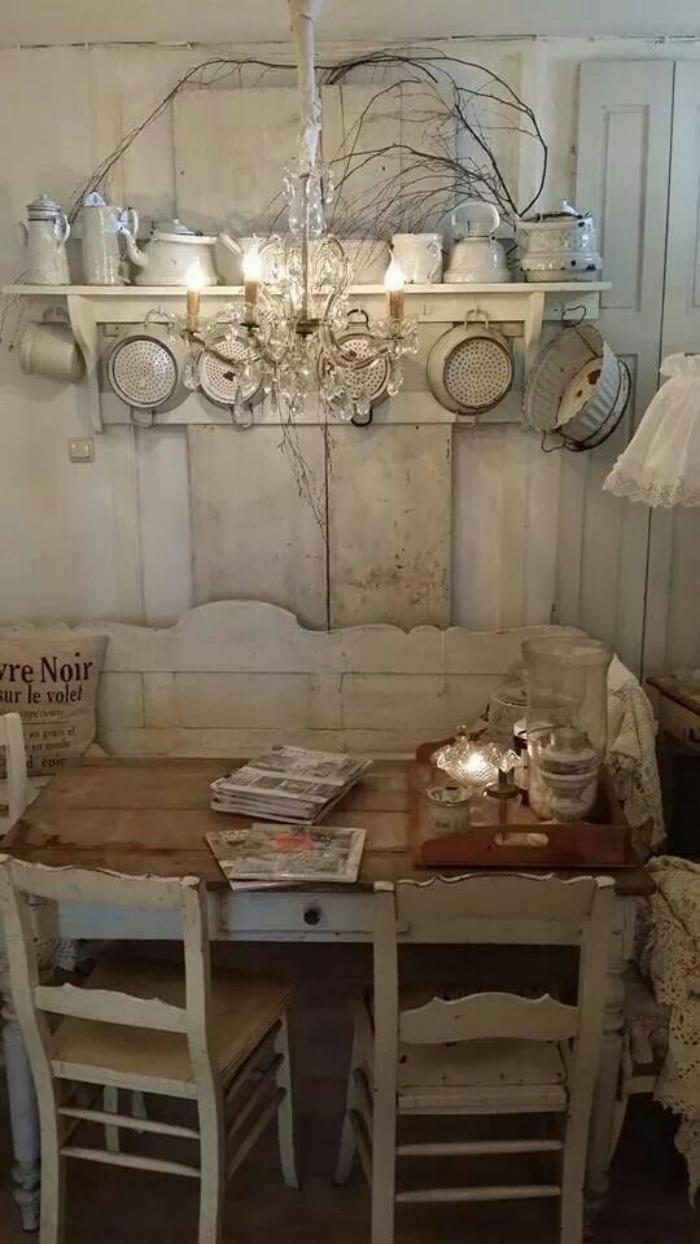 meubles-shabby-chic-meuble-style-shabby-salle-à-manger-vintage