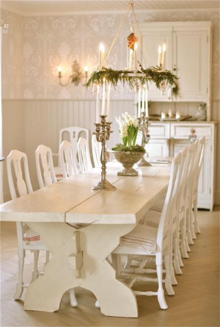 salle-à-manger-style-gustavien-intérieur-nordique-vintage