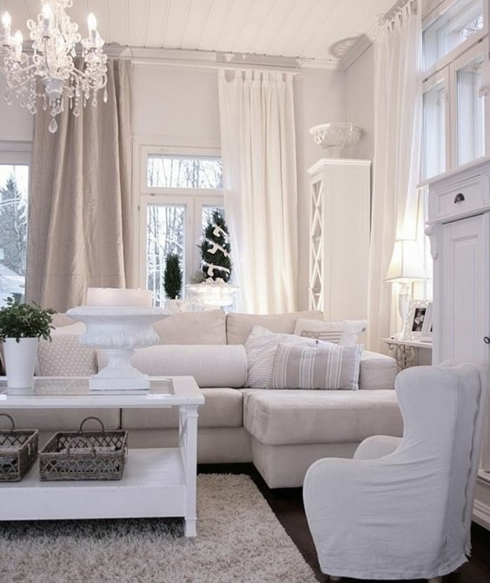 formidble-idee-couleur-peinture-salon-blanche-decor-en-blanc-et-beige-tres-elegant