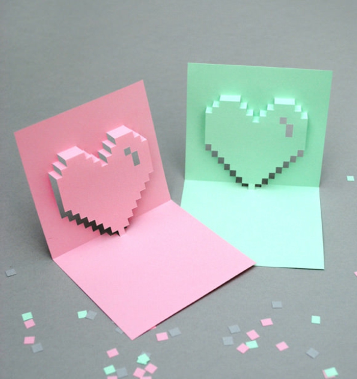 Une Carte Saint Valentin Jolie Et Originale 67 Idees Diy Archzine Fr