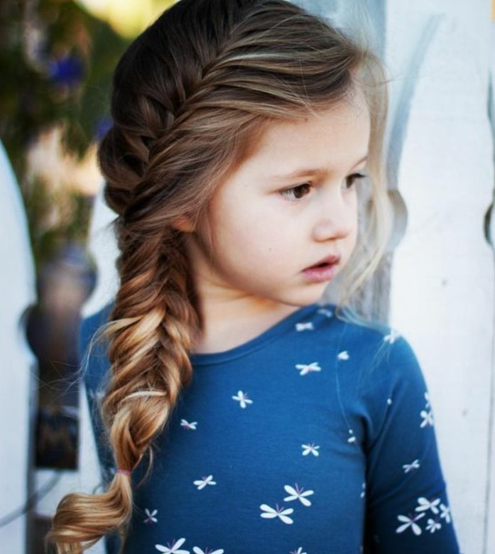 Tresse enfant - 70 idées géniales pour les petites demoiselles