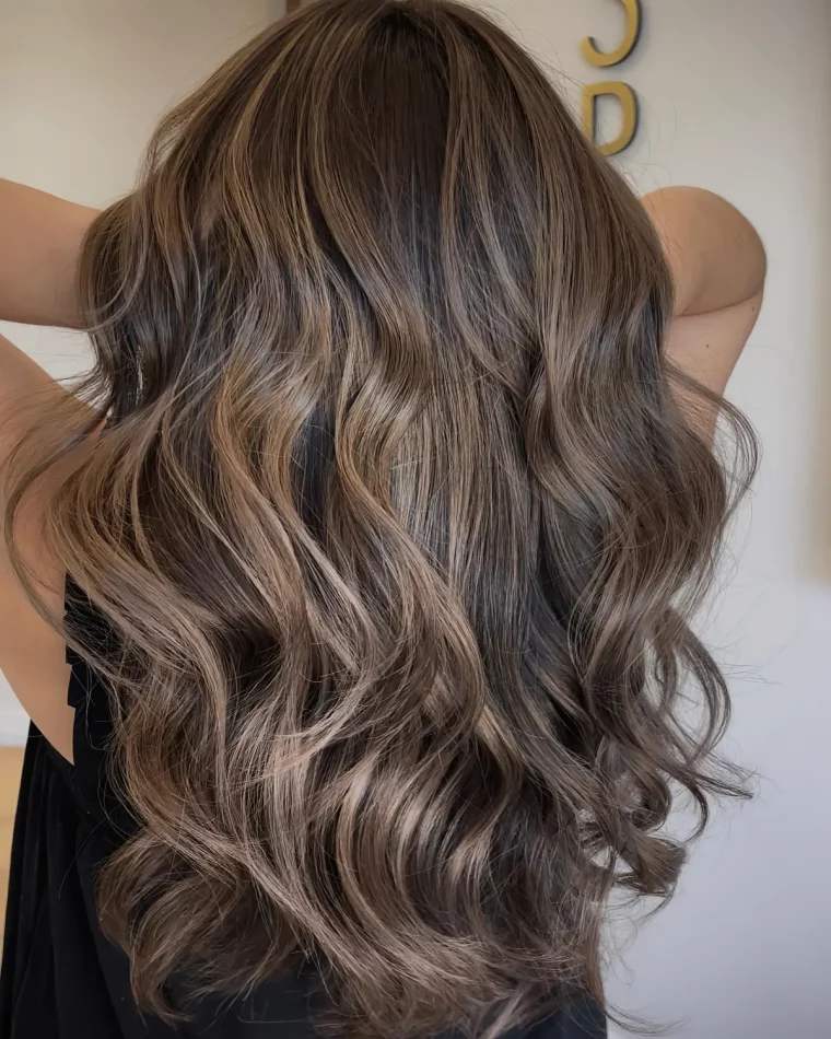 quel nuance de meches pour balayage pour brune