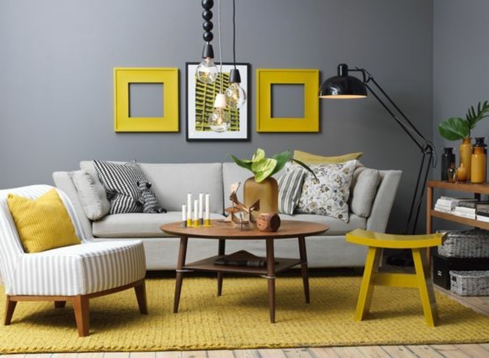 excellente-idee-deco-salon-gris-accents-jaunes-pour-un-interieur-moderne-et-esthetique