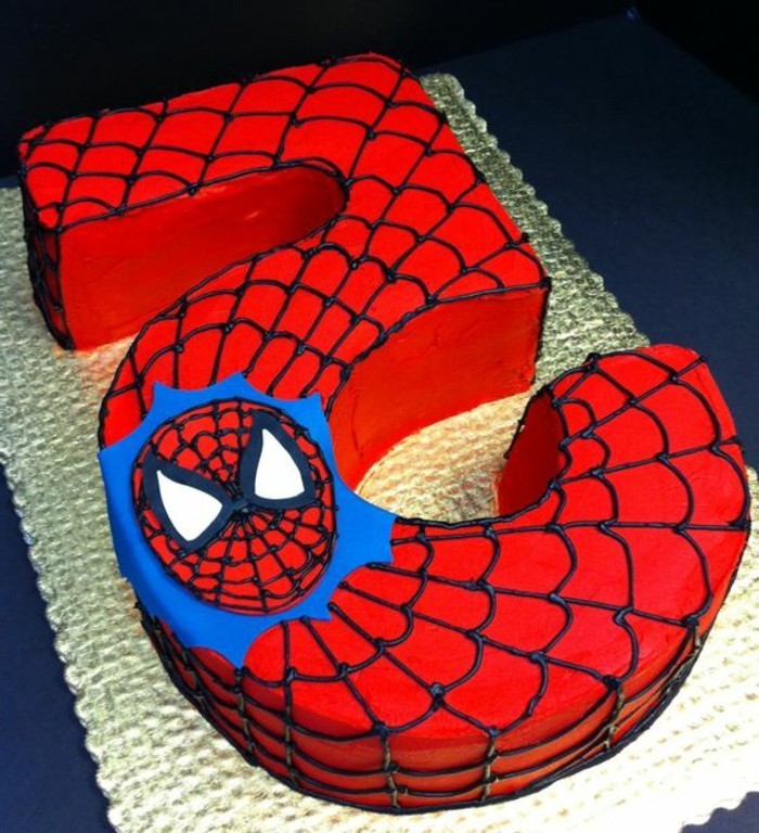 Décorations Gâteau SPIDERMAN Rond 20cm Comestible - Sans Gluten, Lactose - Pour Anniversaire - Dekora