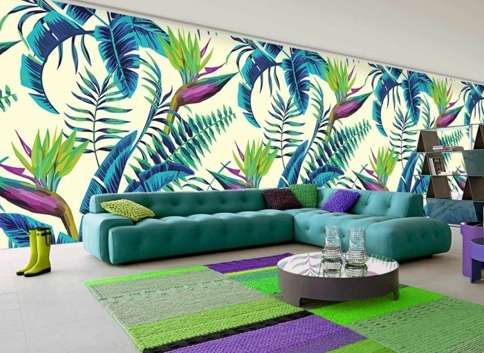 magnifique-idee-papier-peint-tendance-inspiration-tropicale-empreinte-d-exotisme