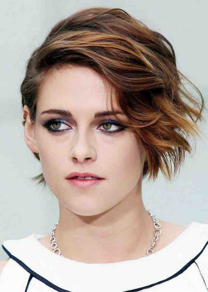 Coupe De Cheveux Mi Court Degrade