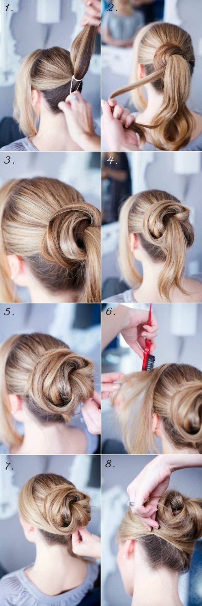 Essayez Le Chignon Facile A Faire Avec Notre Galerie De Photos Et