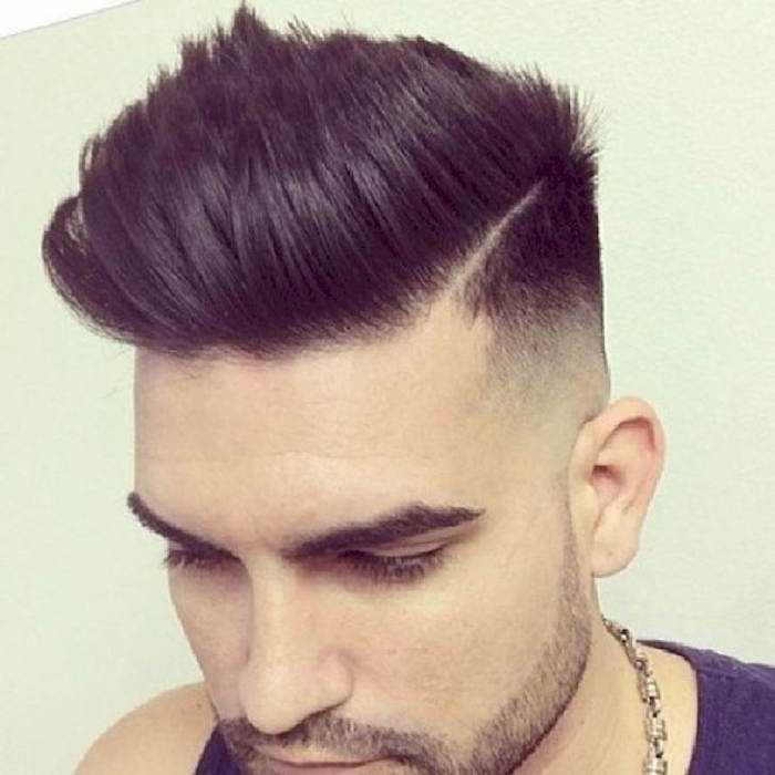 coupe-pompadour-coiffure-homme-tendance-hipster-look