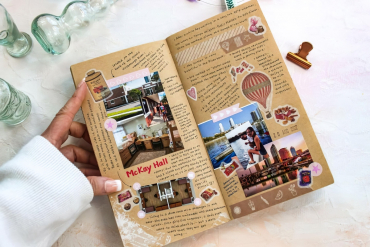 diy journal aventures voyages photos personnelles stickers washi tape